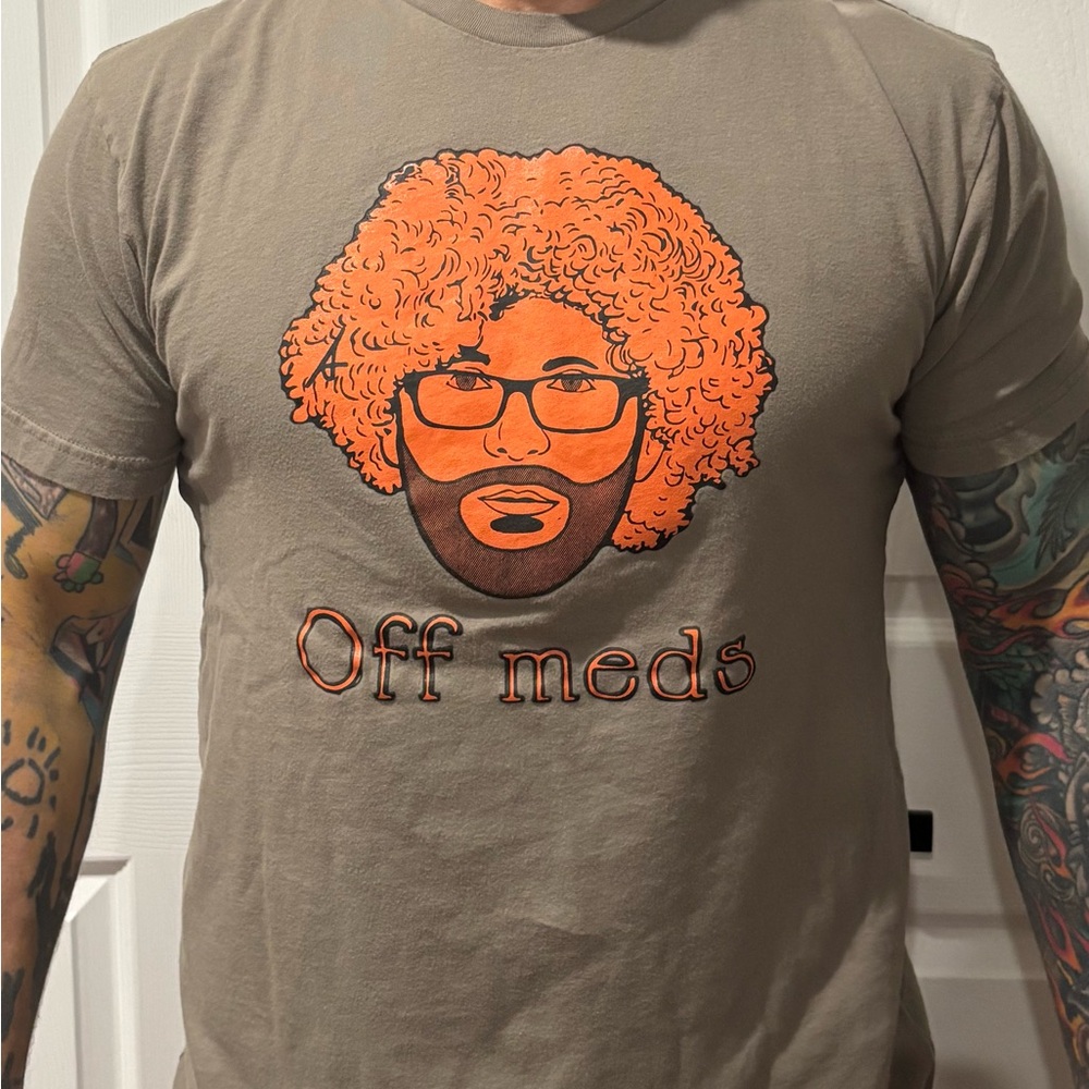 ABE FISH “Off meds” Mens XL